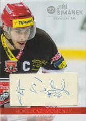 Šimánek Jiří 13-14 OFS Plus Mountfield HK Autograph