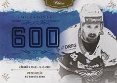 Holík Petr 20-21 OFS Classic Milestones Blue #MS-PHO