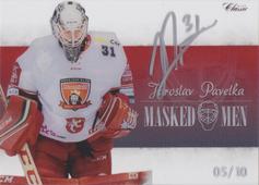 Pavelka Jaroslav 2018 OFS You Want the Best Masked Men Signature #MM-6