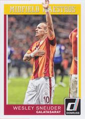 Sneijder Wesley 2015 Panini Donruss Midfield Maestros #23