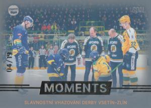 Vsetín-Zlín 23-24 GOAL Cards Chance liga Moments Silver #MOM-05