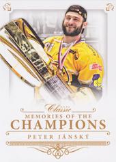 Jánský Peter 15-16 OFS Classic Memories of the Champions #MOC-12