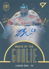 Bow Landon 22-23 Tipsport Extraliga Magic of the Goalie Auto #MGS-LB