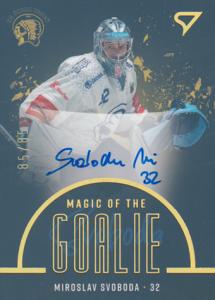 Svoboda Miroslav 22-23 Tipsport Extraliga Magic of the Goalie Auto #MGS-MS