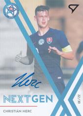 Herc Christián 19-20 Futbalové Slovensko NextGen Autograph #N15