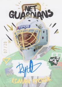Rychlík Roman 24-25 Tipos Extraliga Net Guardians Gold Auto #NGS-RR