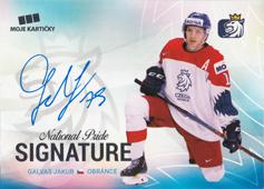 Galvas Jakub 2019 MK Reprezentace National Pride Signature #NPS-GJ