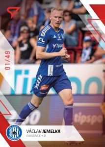 Jemelka Václav 22-23 Fortuna Liga Red #94 Jemelka Václav 22-23 Fortuna Liga Red #94