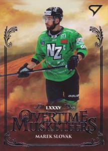 Slovák Marek 24-25 Tipos Extraliga Overtime Musketeers #OM-33