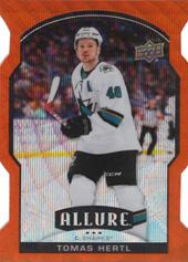 Hertl Tomáš 20-21 Upper Deck Allure Orange Slice #45