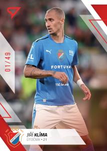 Klíma Jiří 22-23 Fortuna Liga Red #65 Klíma Jiří 22-23 Fortuna Liga Red #65