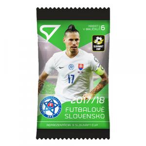 2017-18 SportZoo Futbalové Slovensko Hobby balíček