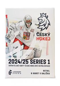 2024-25 Legendary Cards Reprezentace Retail balíček