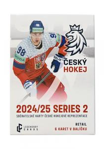 2024-25 Legendary Cards Reprezentace II. Retail balíček