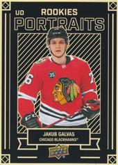 Galvas Jakub 22-23 Upper Deck UD Portraits Rookies #P-69