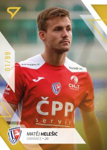 Helešic Matěj 22-23 Fortuna Liga Gold #128 Helešic Matěj 22-23 Fortuna Liga Gold #128