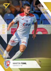 Toml Martin 22-23 Fortuna Liga Gold #130 Toml Martin 22-23 Fortuna Liga Gold #130