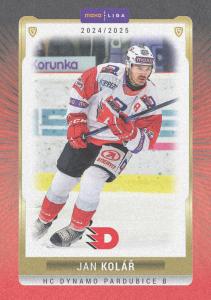 Kolář Jan 24-25 GOAL Cards Maxa liga Sand #PCE-03