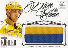 Köhler Bedřich 14-15 OFS Classic Piece of the Game Jersey Patch #PG-17