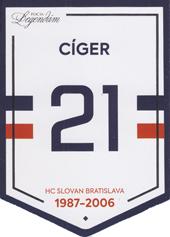 Cíger Zdeno 2018 Pocta legendám Plakety #PL09