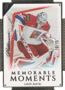 Dostál Lukáš 2024 LC Memorable Moments Platinum Die Cut #MO-32 Dostál Lukáš 2024 LC Memorable Moments Platinum Die Cut #MO-32