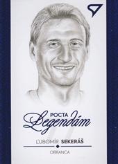 Sekeráš Ľubomír 2018 Pocta legendám Portrét Blue #PT08