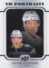 Olofsson Victor 19-20 Upper Deck UD Portraits Rookies #R-75