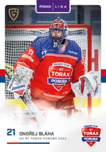 Bláha Ondřej 25-26 GOAL Cards Maxa liga #POR-02