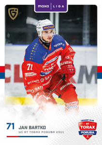 Bartko Jan 25-26 GOAL Cards Maxa liga #POR-03 Bartko Jan 25-26 GOAL Cards Maxa liga #POR-03