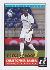 Samba Christopher 2015 Panini Donruss Bronze Press Proof #92