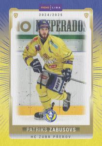 Zabusovs Patriks 24-25 GOAL Cards Maxa liga Canvas #PRE-11