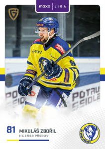 Zbořil Mikuláš 25-26 GOAL Cards Maxa liga #PRE-08 Zbořil Mikuláš 25-26 GOAL Cards Maxa liga #PRE-08