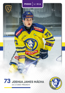 Mácha Joshua James 25-26 GOAL Cards Maxa liga #PRE-11 Mácha Joshua James 25-26 GOAL Cards Maxa liga #PRE-11