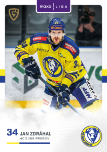 Zdráhal Jan 25-26 GOAL Cards Maxa liga #PRE-05 Zdráhal Jan 25-26 GOAL Cards Maxa liga #PRE-05
