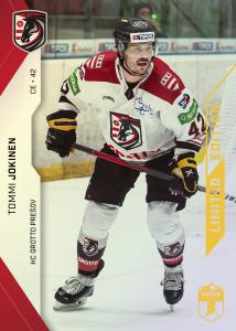 Jokinen Tommi 21-22 Tipos Extraliga Gold #100