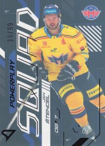 Štencel Jan 24-25 Tipsport Extraliga Powerplay Squad Black Rainbow #PS-36