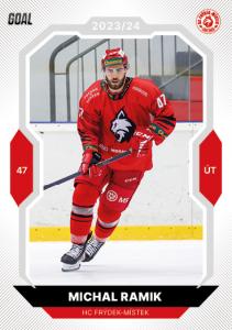 Ramik Michal 23-24 GOAL Cards Chance liga #123