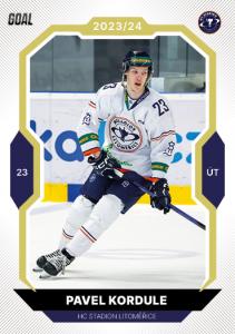 Kordule Pavel 23-24 GOAL Cards Chance liga Gold #276