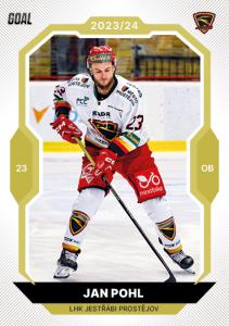 Pohl Jan 23-24 GOAL Cards Chance liga Gold #250