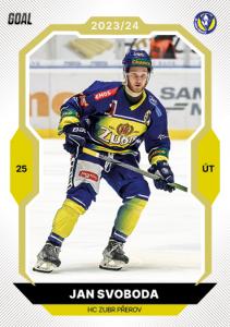 Svoboda Jan 23-24 GOAL Cards Chance liga Gold #303