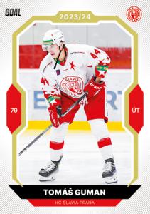 Guman Tomáš 23-24 GOAL Cards Chance liga Gold #342