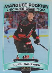 Gauthier Julien 19-20 O-Pee-Chee Platinum Marquee Rookies Rainbow #177