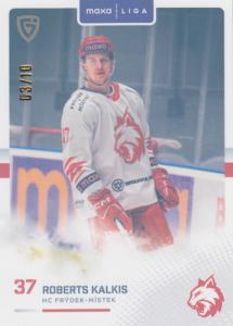 Kaļķis Roberts 25-26 GOAL Cards Maxa liga Rainbow #FMI-05