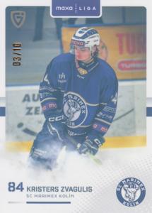 Zvagulis Kristers 25-26 GOAL Cards Maxa liga Rainbow #KOL-14
