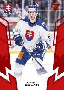 Golian Andrej 2024 Hokejové Slovensko Red #12