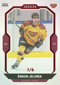 Jelínek Šimon 23-24 GOAL Cards Chance liga Red #97
