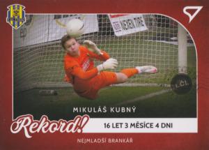 Kubný Mikuláš 2023 Dekády fotbalové ligy Rekord #R-009