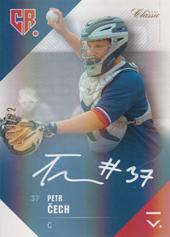 Čech Petr 2020 OFS Classic Czech Baseball Authentic Signature #PE-C