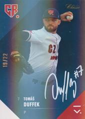 Duffek Tomáš 2020 OFS Classic Czech Baseball Authentic Signature #TO-D