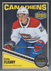 Fleury Cale 19-20 O-Pee-Chee Platinum Rookie Retro #R-99